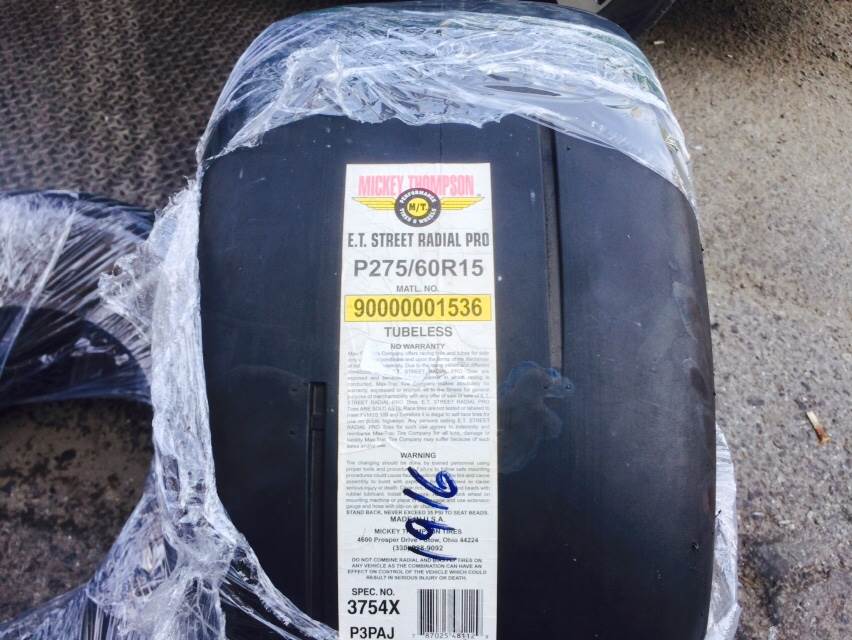 MICKEY THOMPSON ET STREETRADIAL 275/60-15 มีของพร้อม