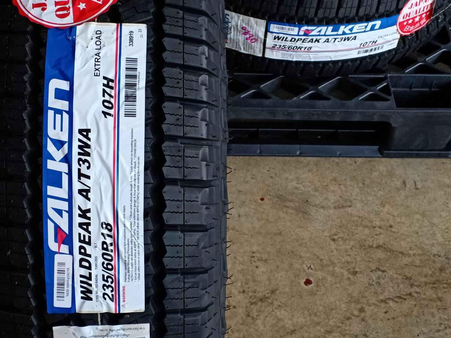 FALKEN 235/60R18 WILDPEAK A/T3WA 107H MADE IN THAILAND