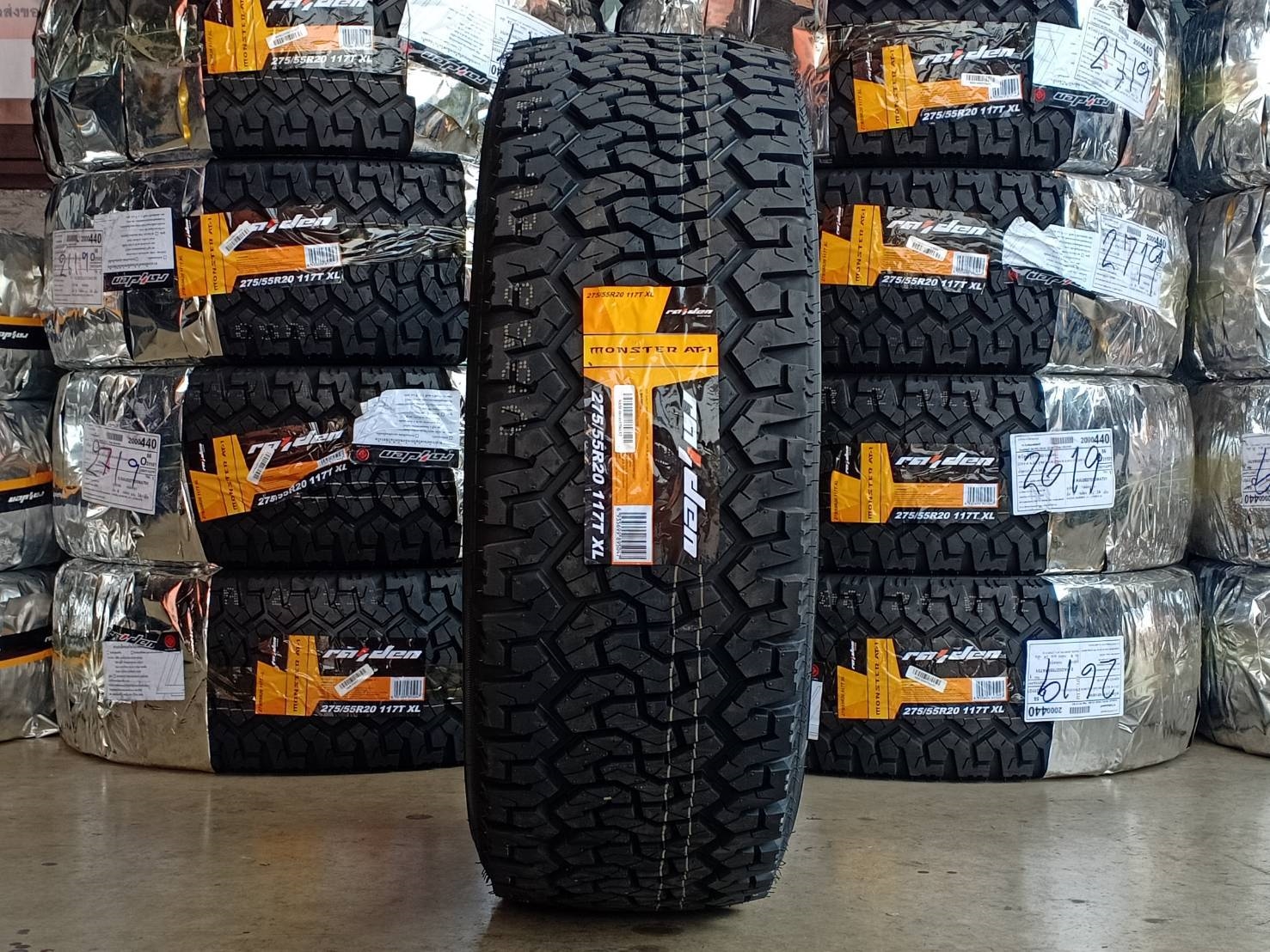 RAIDEN MONSTER AT1 275/55R20 117T (ปี19)