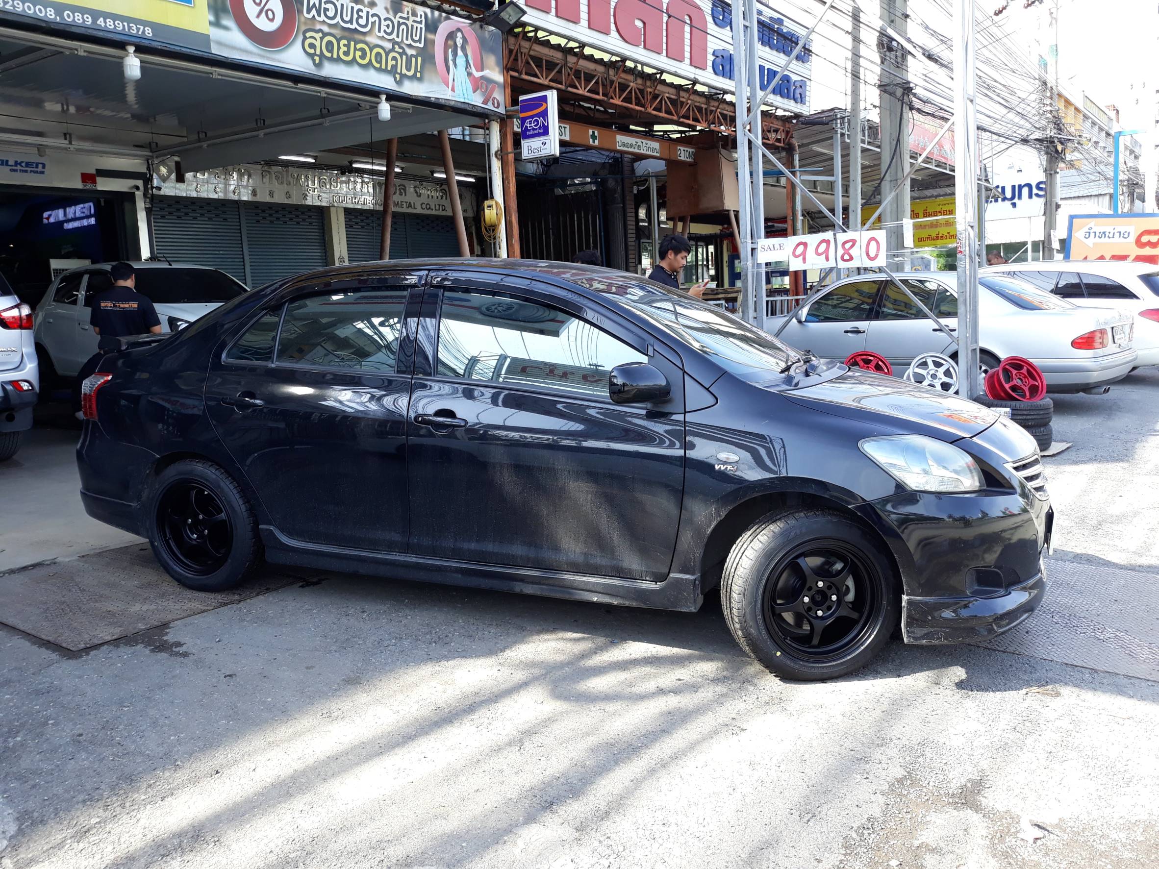 ล้อใหม่GRAMLIGHT ขอบ15ยางFALKEN ชุด 9980 ปกติ 18000