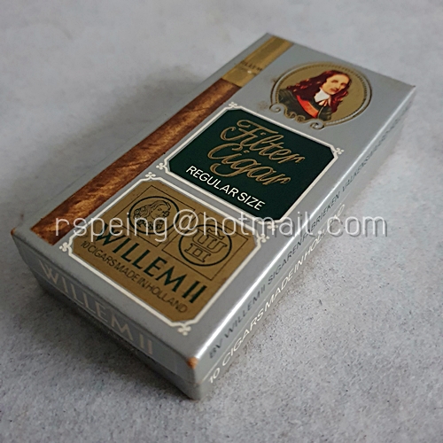 กล่องซิการ์ (กระดาษ) Willem II Filter Cigar Regular Size