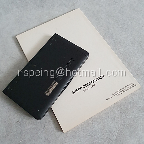 Sharp ZQ-2020 32 KB Electronic Organizer