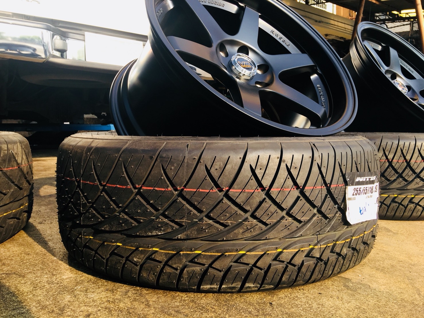 TE37 ขอบ18 ใส่ นาวาร่า ราคาถูก