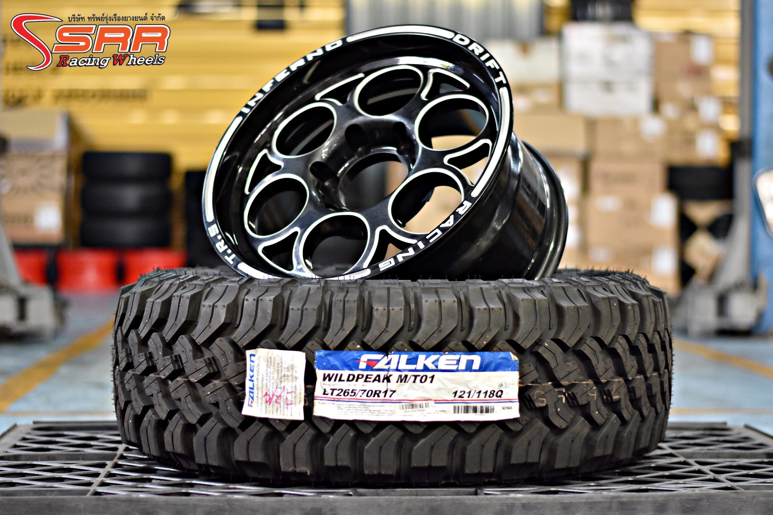 Promotion ล้อขอบ 17 สไตล์ออฟโรด พร้อมยาง FALKEN MT