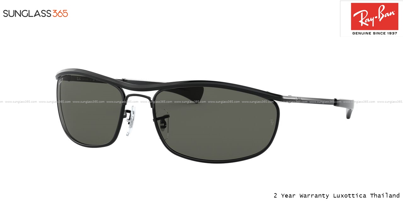 RayBan RB3119M Olypian I deluxe 002/58 Green Polarized