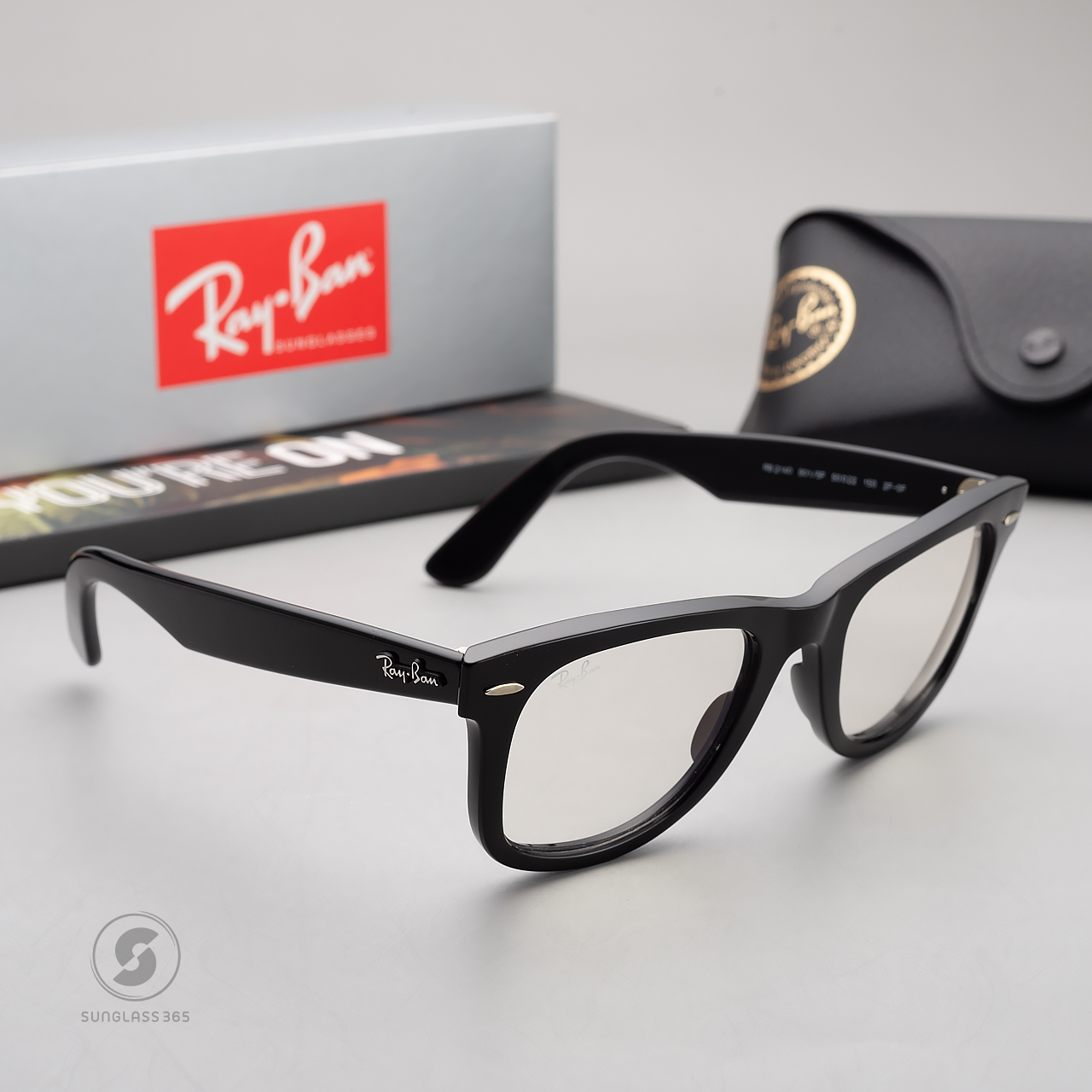 Ray Ban RB2140 Original Wayfarer 901/5F Photochromic Grey
