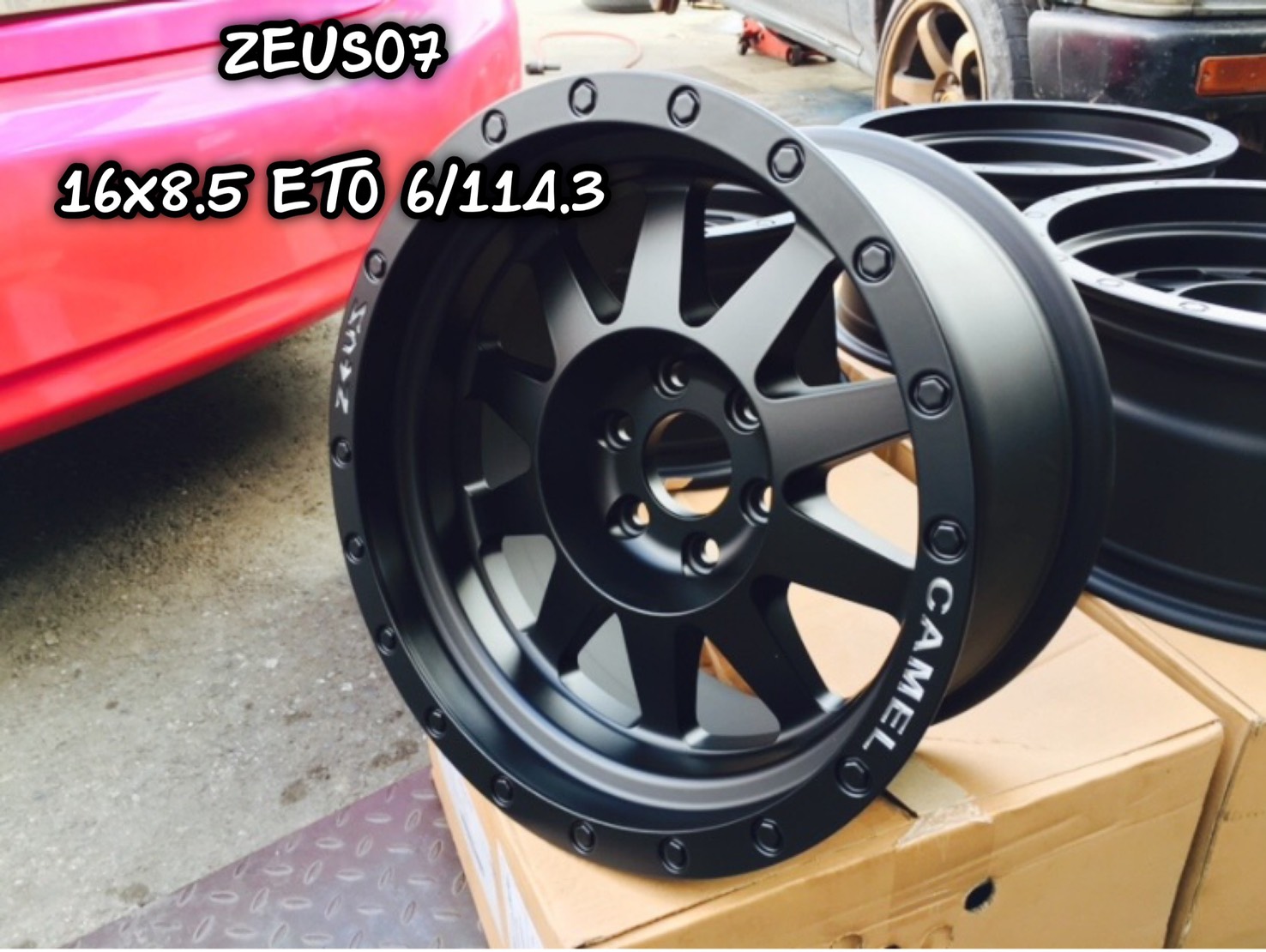 ล้อใหม่ขอบ16 ใส่นาวาร่า ราคาเริ่มต้นวงละ 3500 บาท