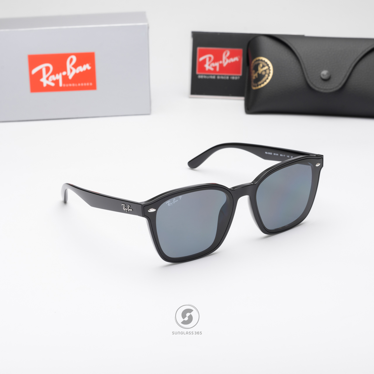 Ray-Ban RB4392D 601/81 Black Polarized