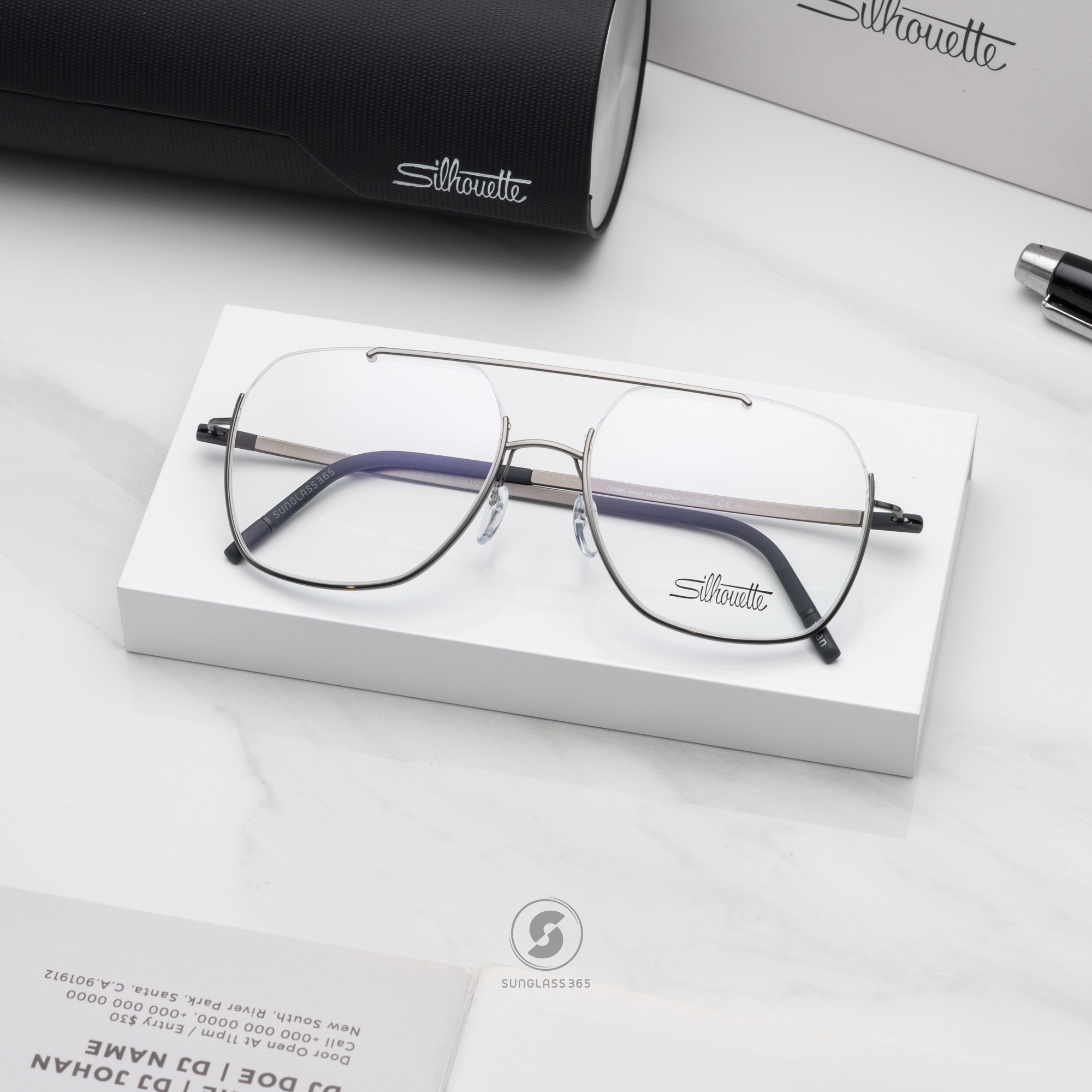 กรอบแว่น Silhouette Dynamic Dawn 5570 6782