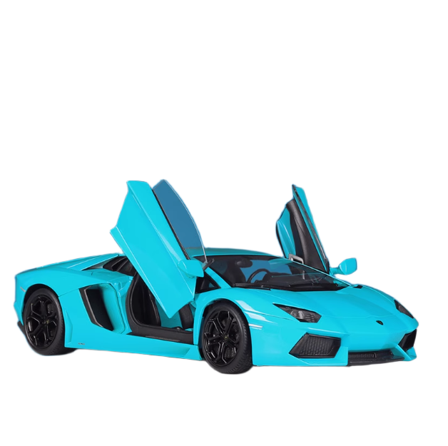 โมเดลรถยนต์ โมเดลรถสะสม โมเดลรถ 1:18 lamborghini aventador 3