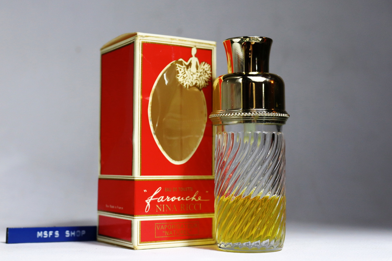 Vintage] Nina Ricci Farouche EDT 45CC Spray แบบสเปรย์ - ชำรุด รั่วซึม - น้ำหอม Vintage