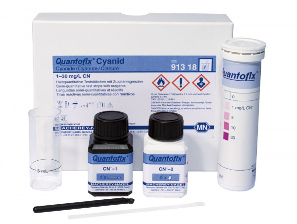 QUANTOFIX® Cyanide test strips 91318 กระดาษทดสอบไซยาไนด์
