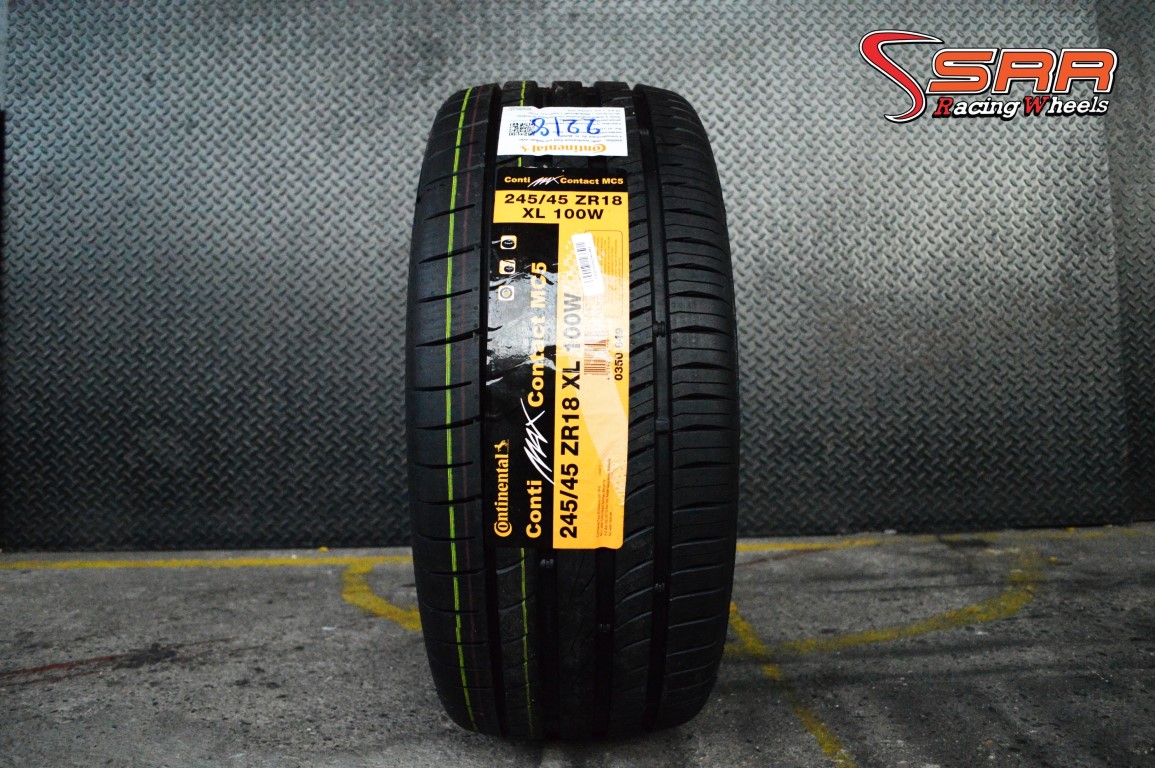 CONTINENTAL CONTACT MC5 245/45-18 ซื้อ2แถม2 ยางปี18