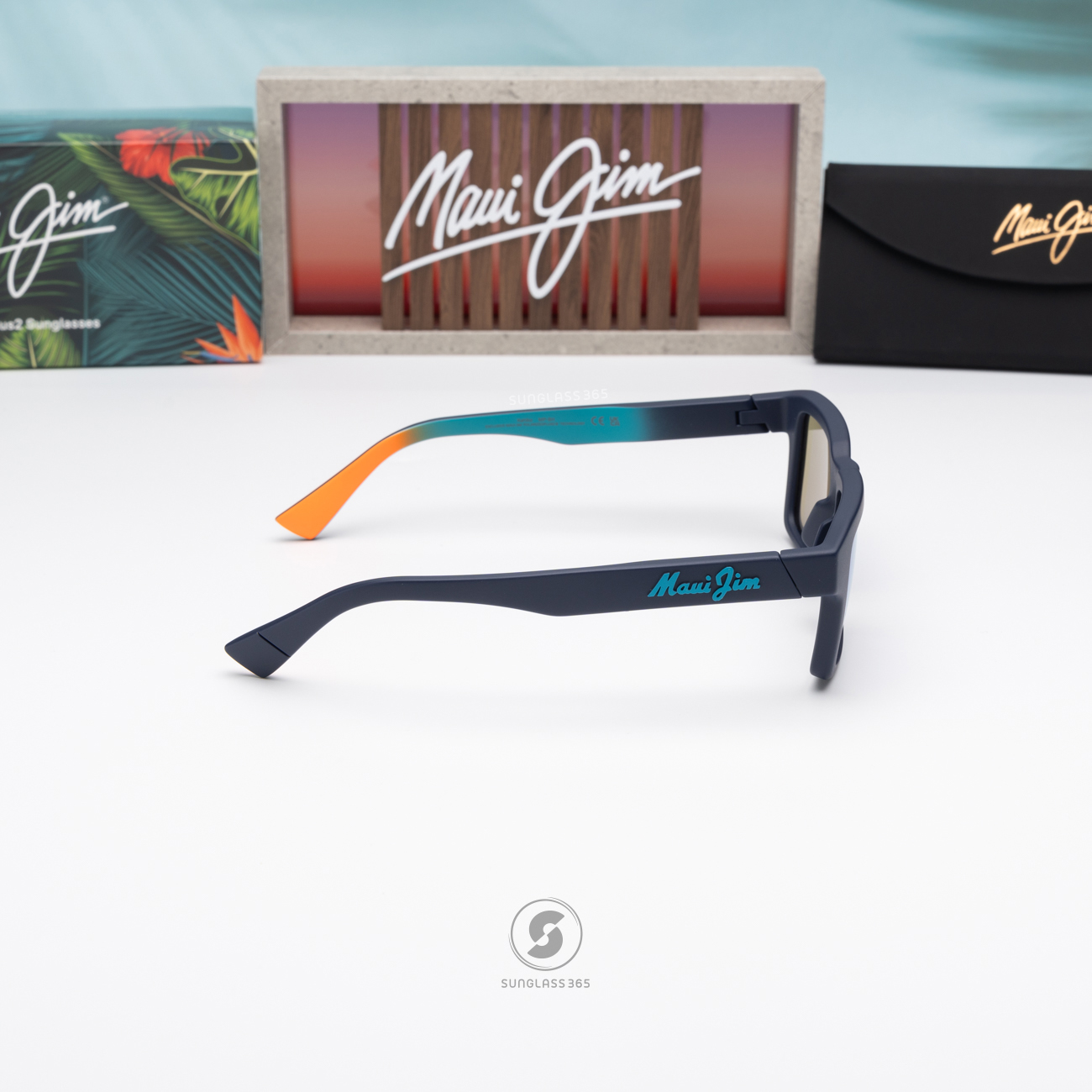 แว่นกันแดด Maui Jim KAHIKO MJ B635S 03 Blue Hawaii