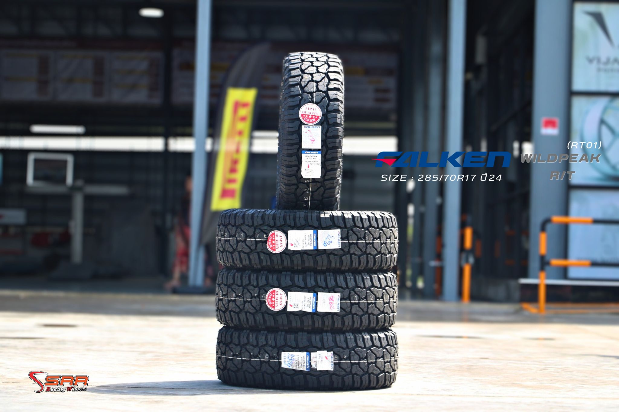 FALKEN WILDPEAK RT ขนาด 285/70R17 ปี2024