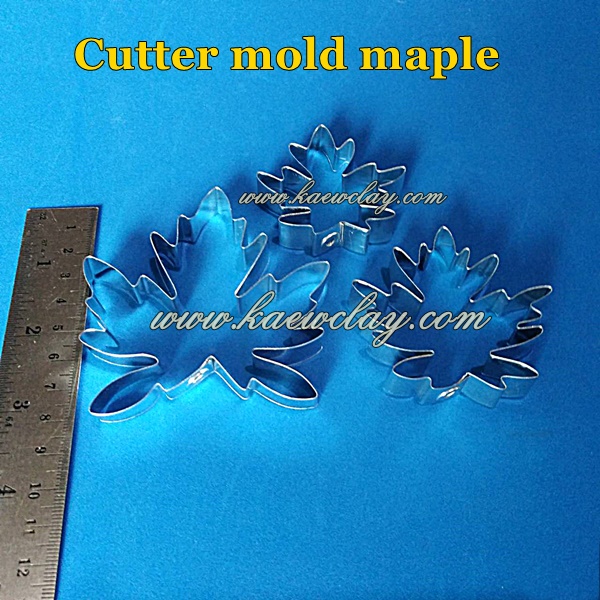 พิมพ์ตัดใบเมเเบิ้ล(Cutter mold maple)