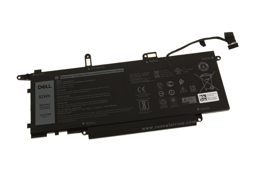 Battery Dell Latitude 9410 Original NF2MW ลด ราคา พิเศษ แบตเตอรี่ โน๊ตบุ๊ค Dell Latitude 9410 52Whr ตรงรุ่น