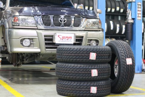 ยางใหม่ BRIDGESTONE HT840 255/70-15 ปี19 ราคาพิเศษ