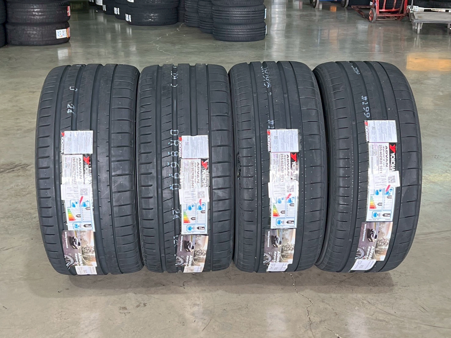 YOKOHAMA ADVAN SPORT V107A นำเข้าจากประเทศ ญี่ปุ่น