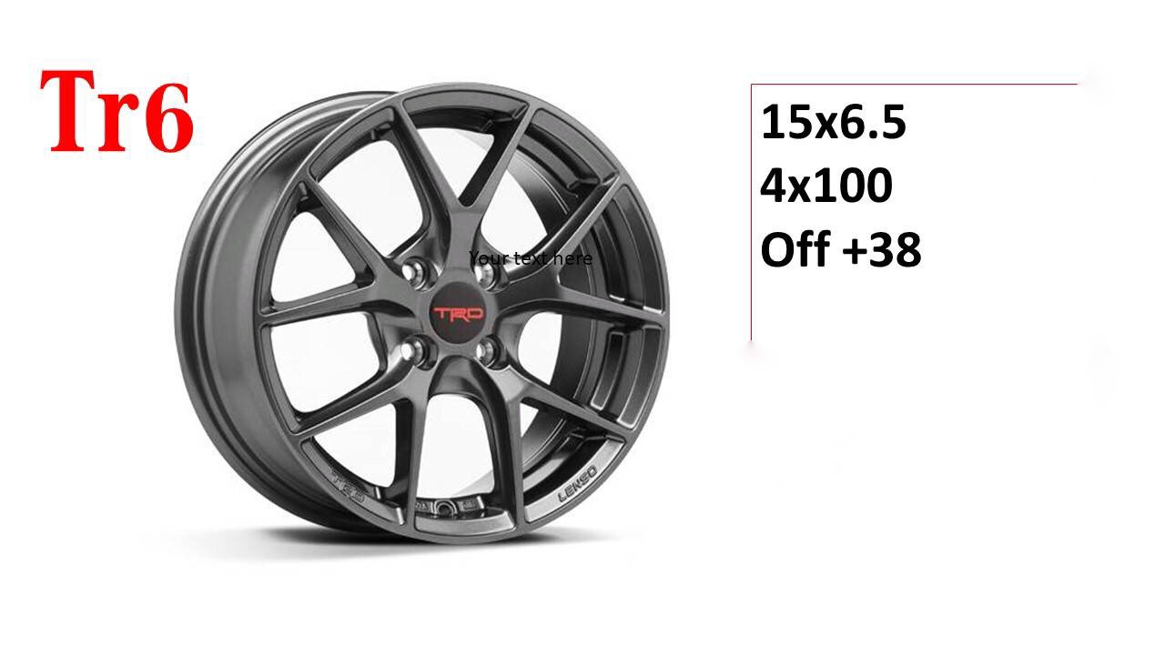 LENSO TRD TR6 ขอบ15