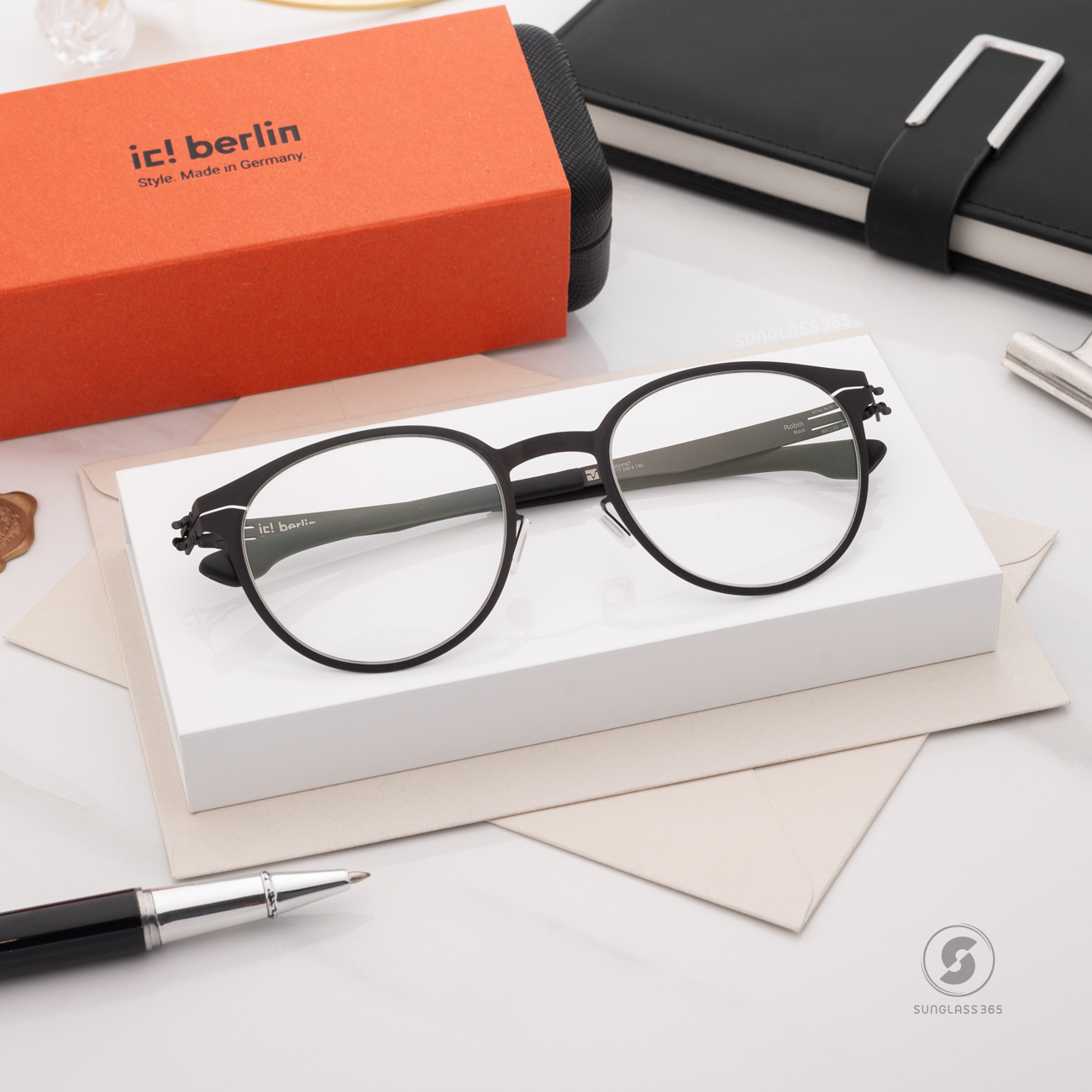 กรอบแว่น IC BERLIN Robin Black