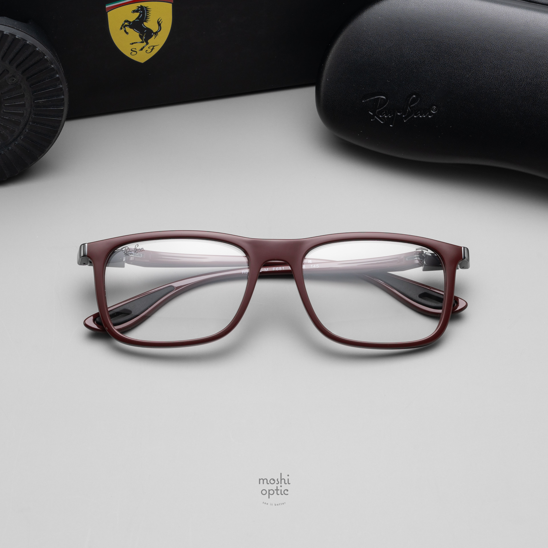 Ray-Ban RX7222M F681 Matte Red