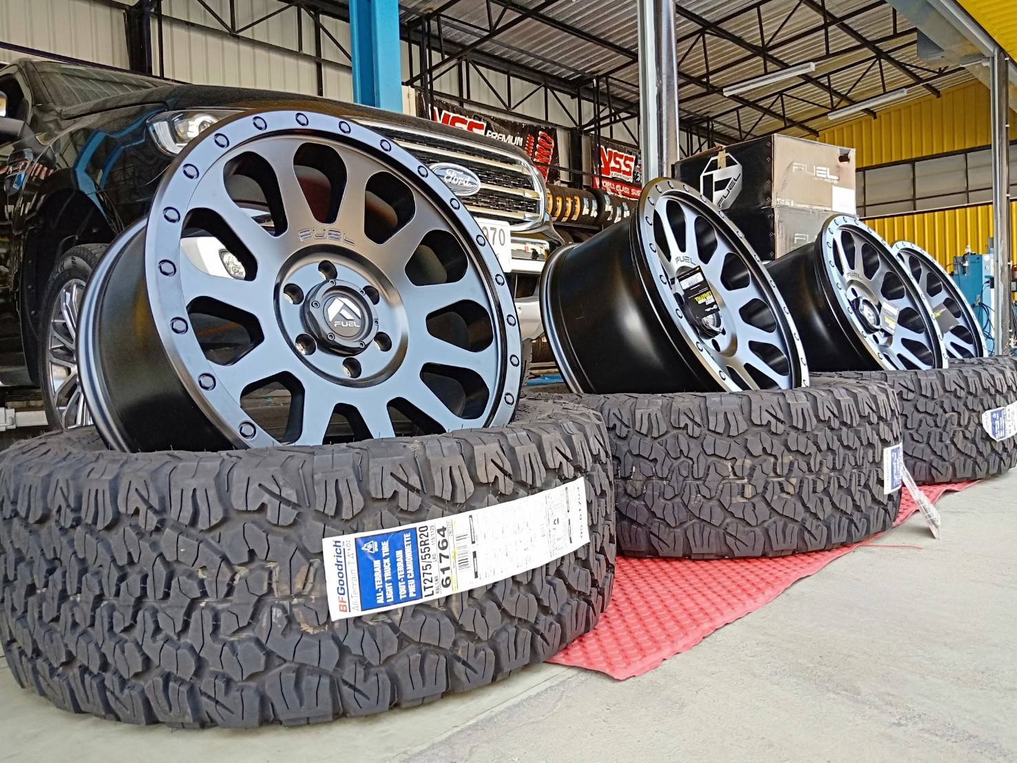 ล้อแท้ FUEL VECTOR D579 ขอบ20