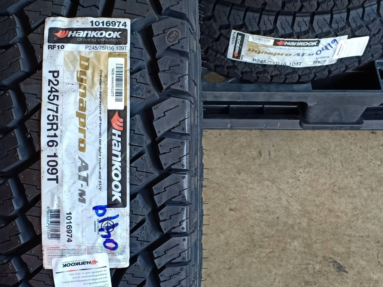 HANKOOK 245/75R16 DYNAPRO AT-Mต้องการส่วนลดราคาพิเศษ กรุณาสอบถาม