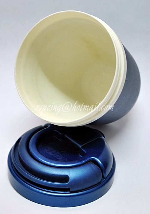 กระติกเก็บความเย็น DQ-Coca Cola สีน้ำเงินมุก ไม่มีลวดลาย