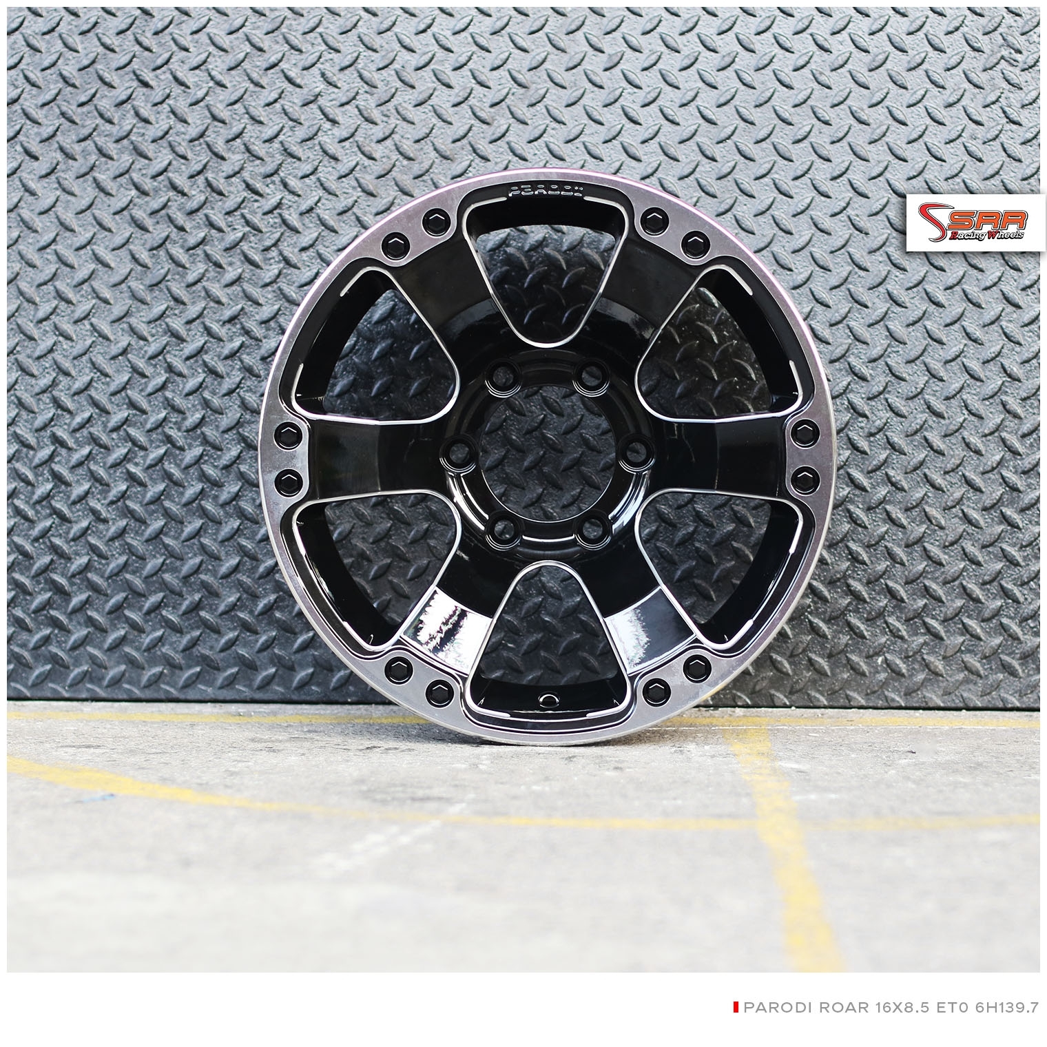 PARODI ROAR โรอาร์ ขอบ16 ทุกสี ล้อพร้อมยาง HANKOOK MT