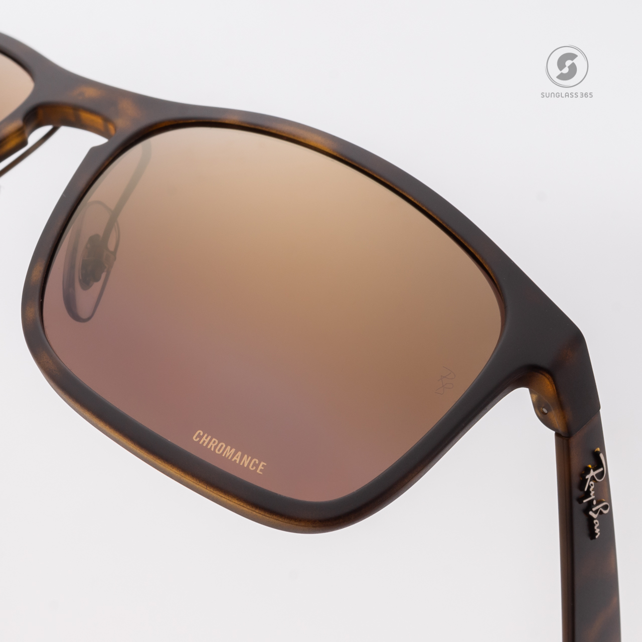 Ray-Ban RB4264 894/6B MATTE HAVANA Chomance Polarized Mirror Gold
