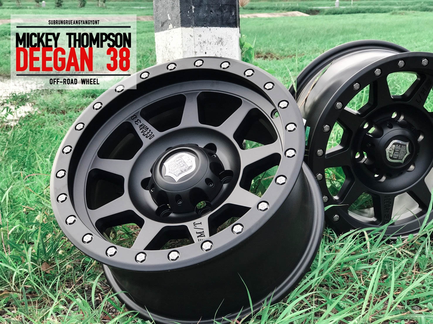 ล้อแท้ MICKEY THOMPSON DEEGAN38 ขอบ16 มาใหม่