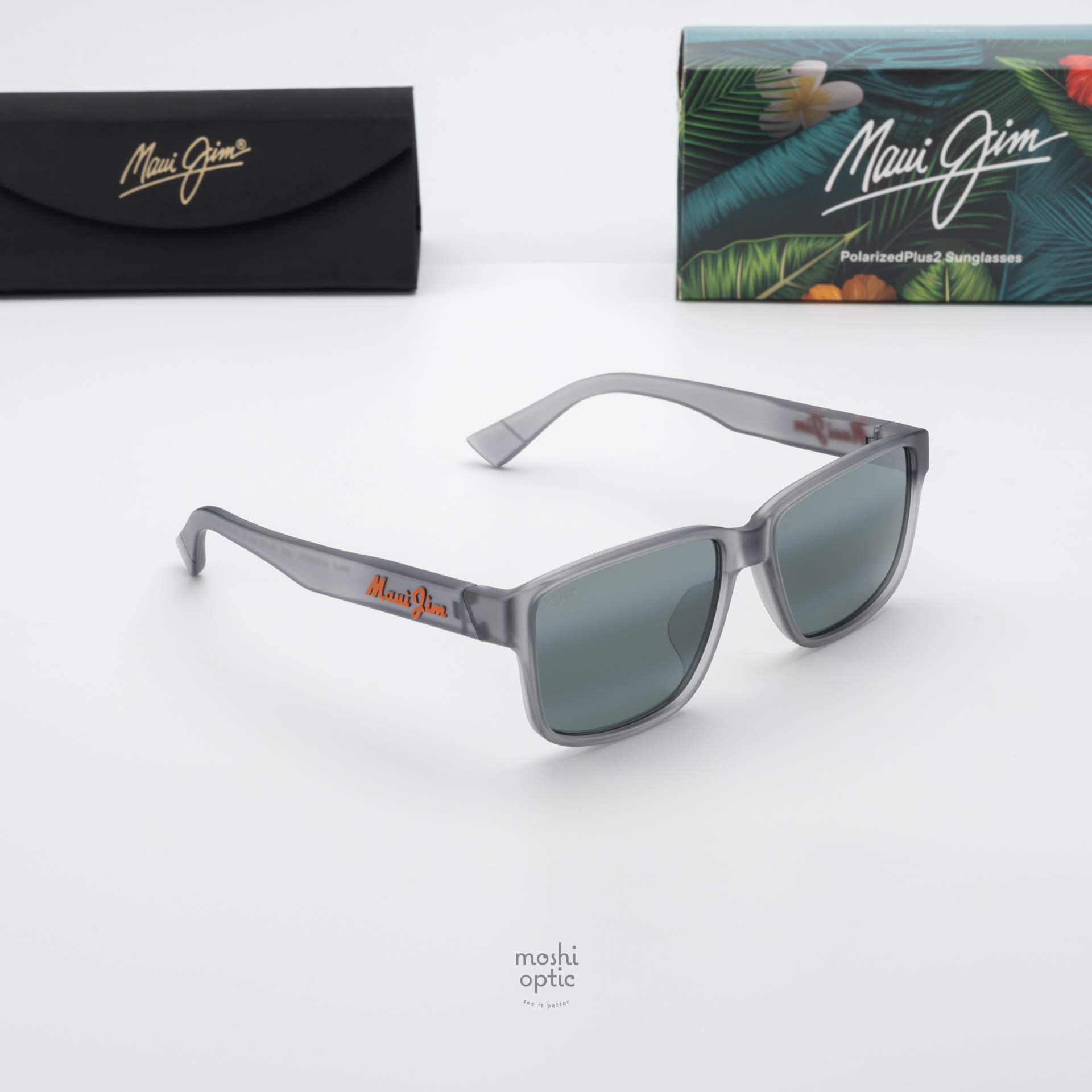 แว่นกันแดด Maui Jim KUNAIHI MJ688SA 002 Neutral Grey