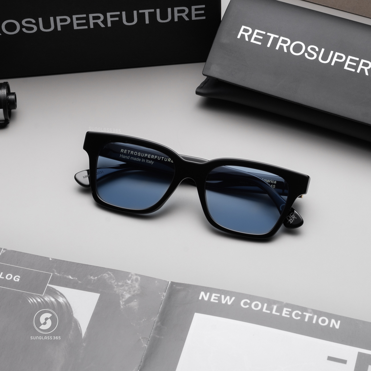 แว่นกันแดด SUPER SP MKK America Azure