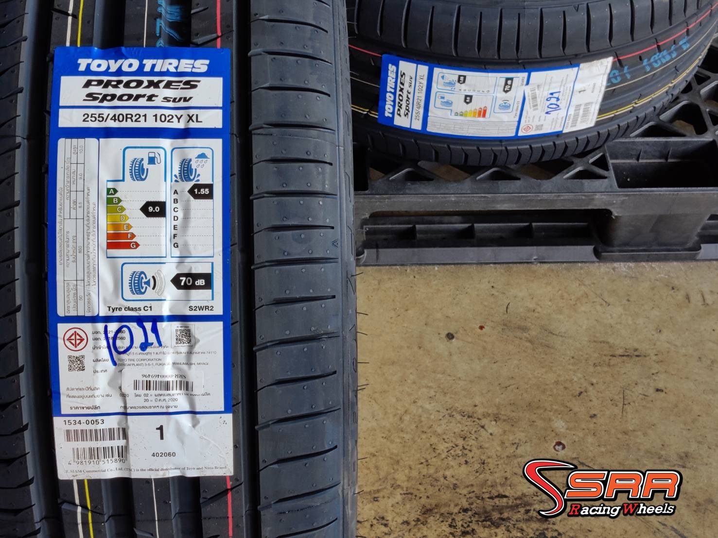 TOYO 255/40R21 PROXES SPORT SUV ปี2021 ราคาถูก