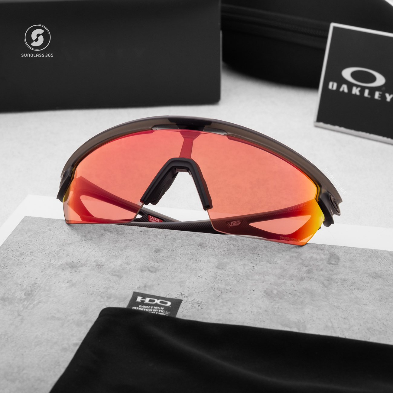 OAKLEY Sphaera OO9403-09 Matte Grey Smoke Prizm Trail Torch