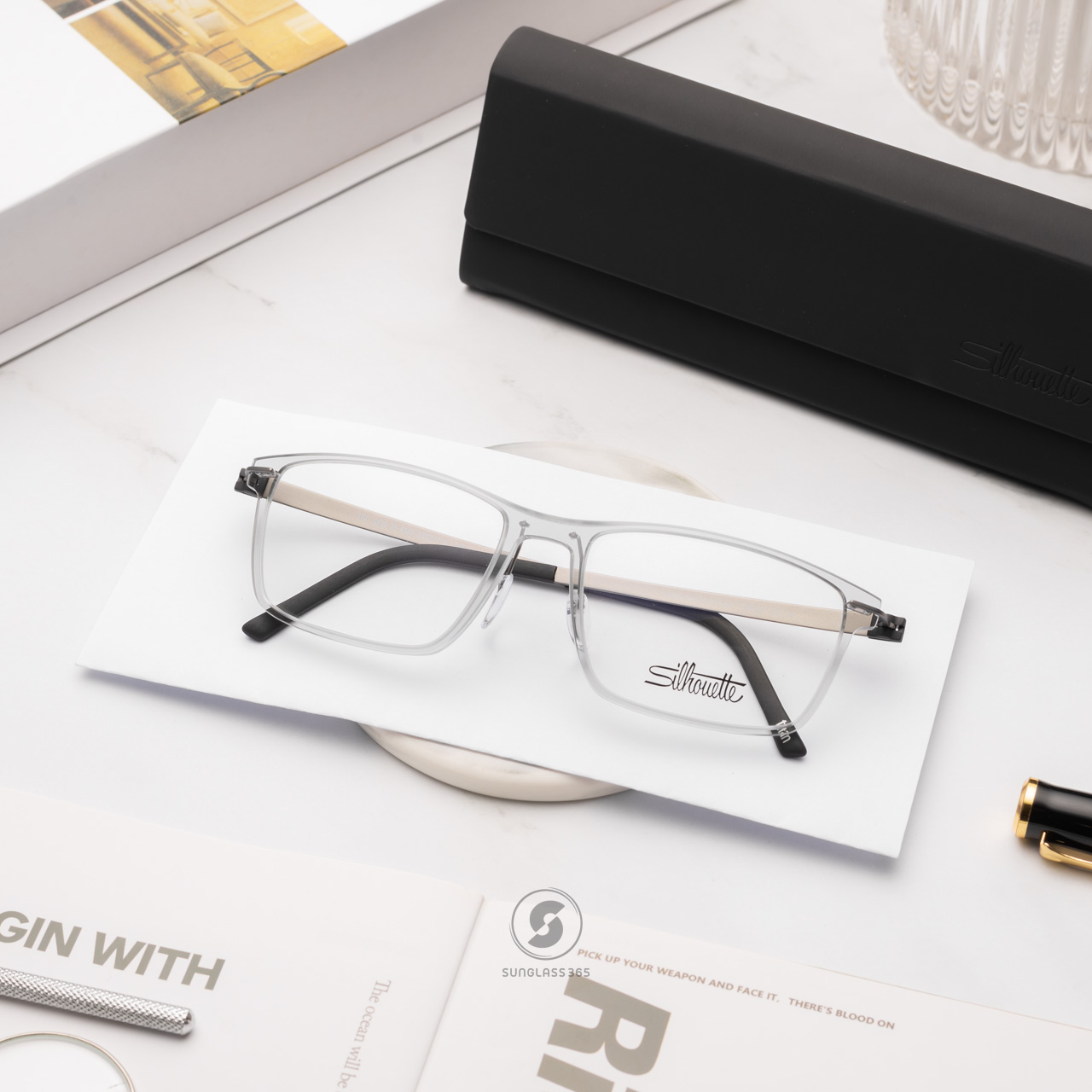 กรอบแว่น Silhouette Infinity View 2939 75 6560