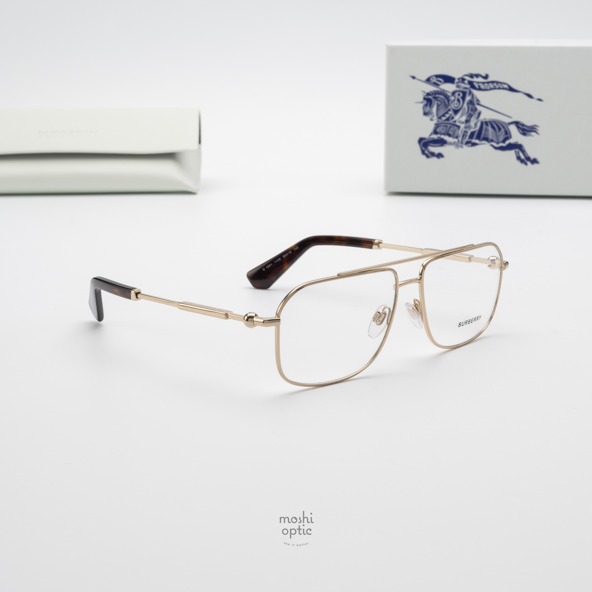 BURBERRY BE1391 1109 Light Gold