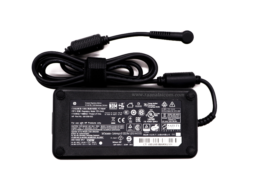 Adapter HP Compaq Pro 4300 150W Original ราคา พิเศษ TPC-DA52 สายชาร์จ HP Compaq Pro 4300 ตรงรุ่น