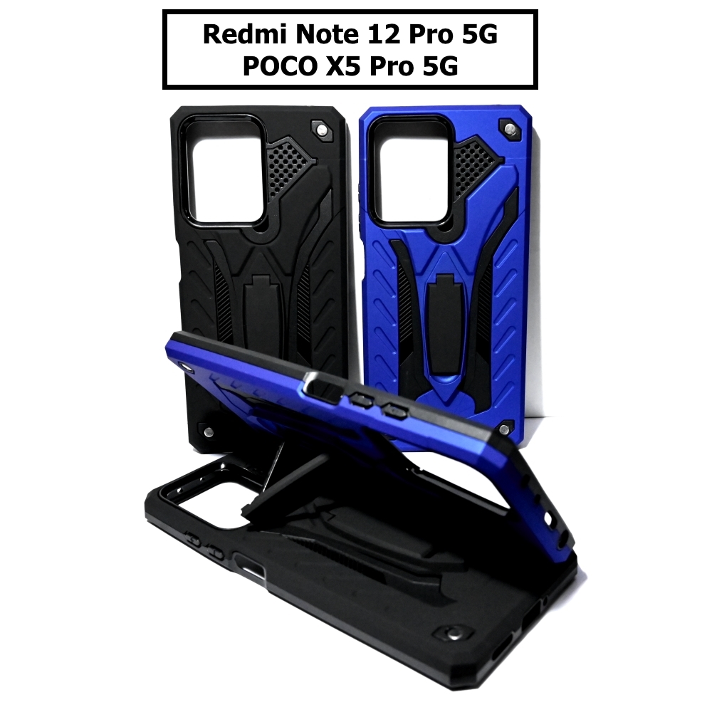 เคส Redmi Note 12 Pro 5G / POCO X5 Pro 5G - เคสหุ่นยนต์ กันกระแทก ตั้งได้