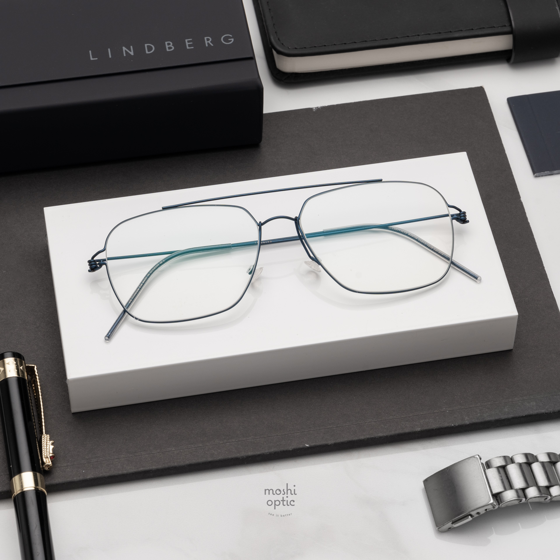แว่นสายตา Lindberg Air Titanium Rim 030 15E2D MARTIN U1