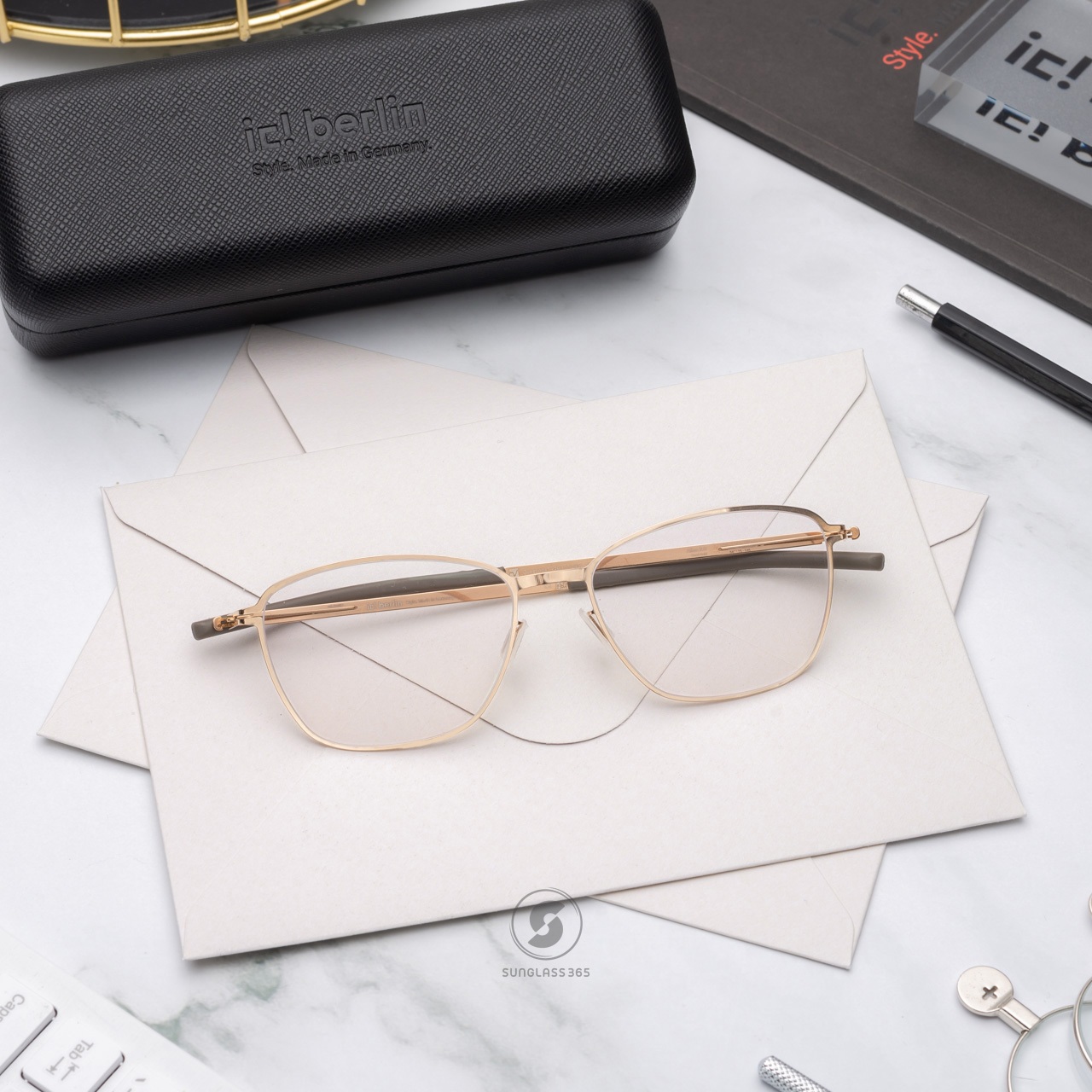 กรอบแว่น IC BERLIN Ailza2.0 Rose Gold
