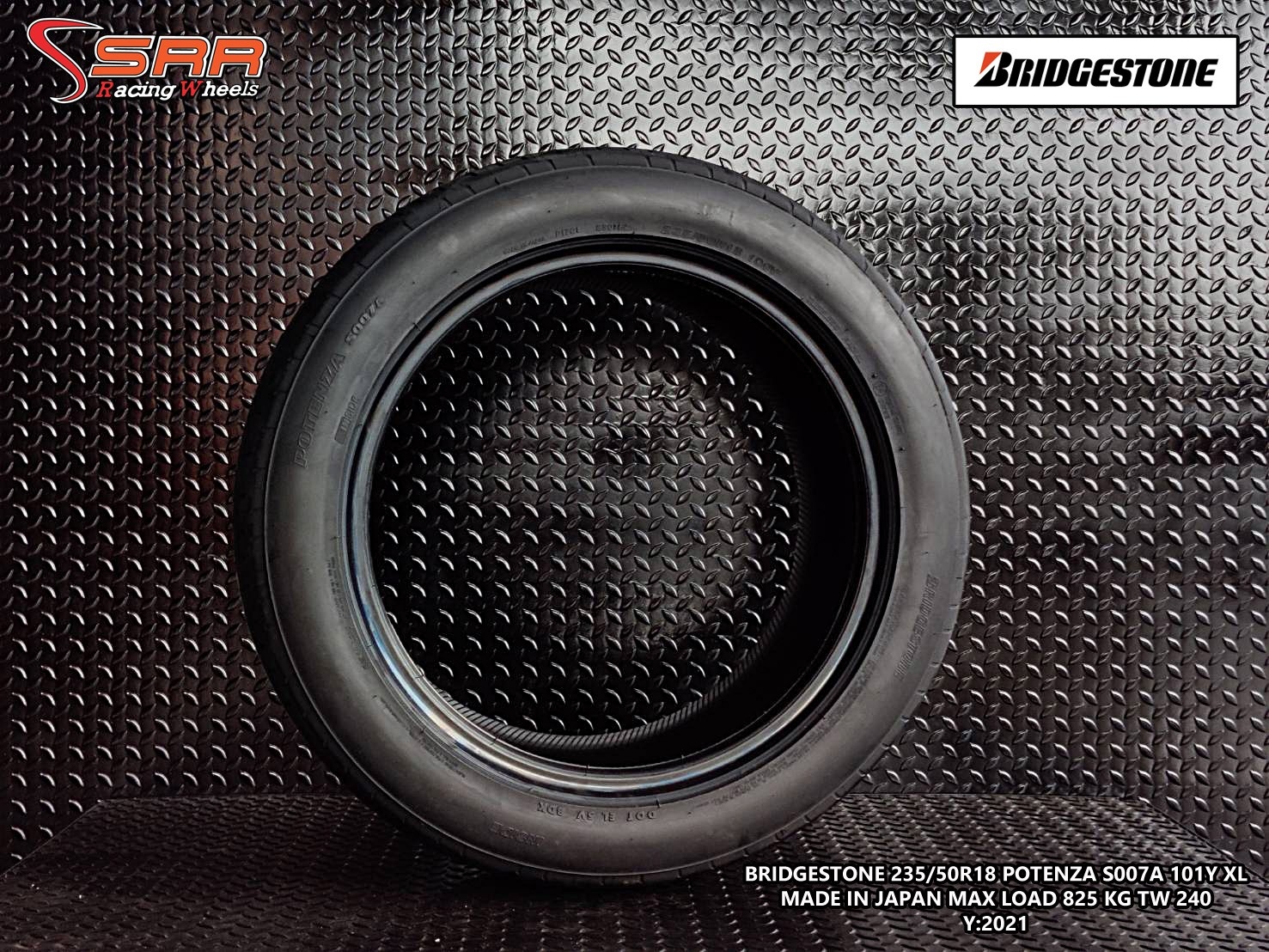 BRIDGESTONE 235/50R18 S007A ปี2021 ราคาถูก