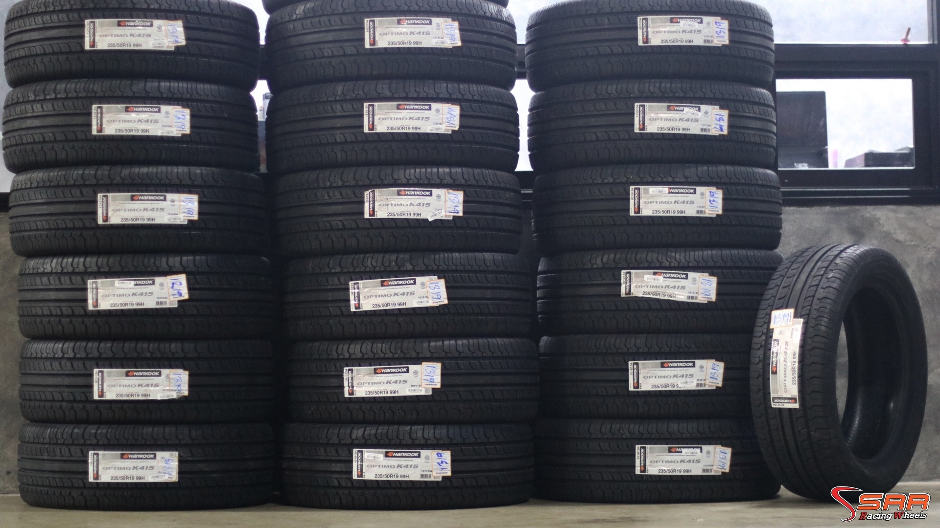 ยางสำหรับ แคปติว่า HANKOOK 235/50-19 ปี19 ราคาถูก