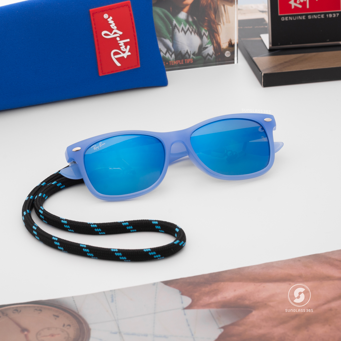 Ray Ban RJ9052SF 714855 Opal Blue