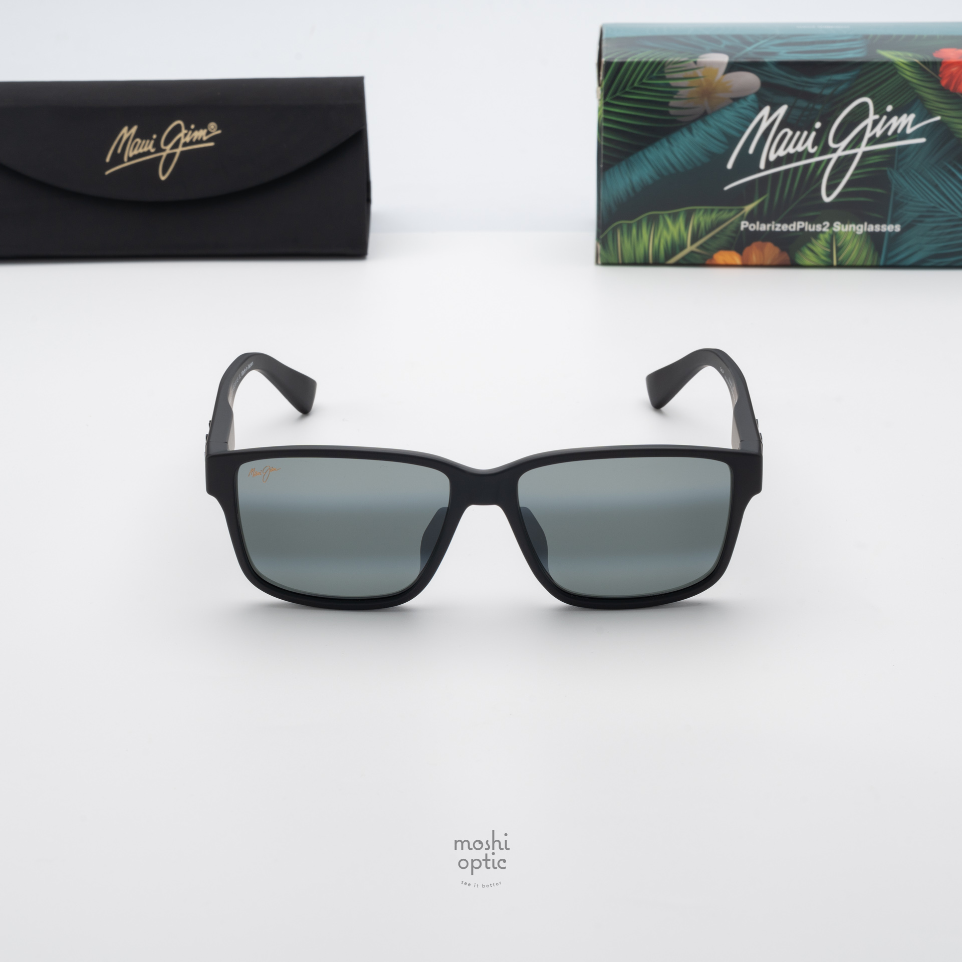 แว่นกันแดด Maui Jim KUNAIHI MJ688SA 001 Neutral Grey