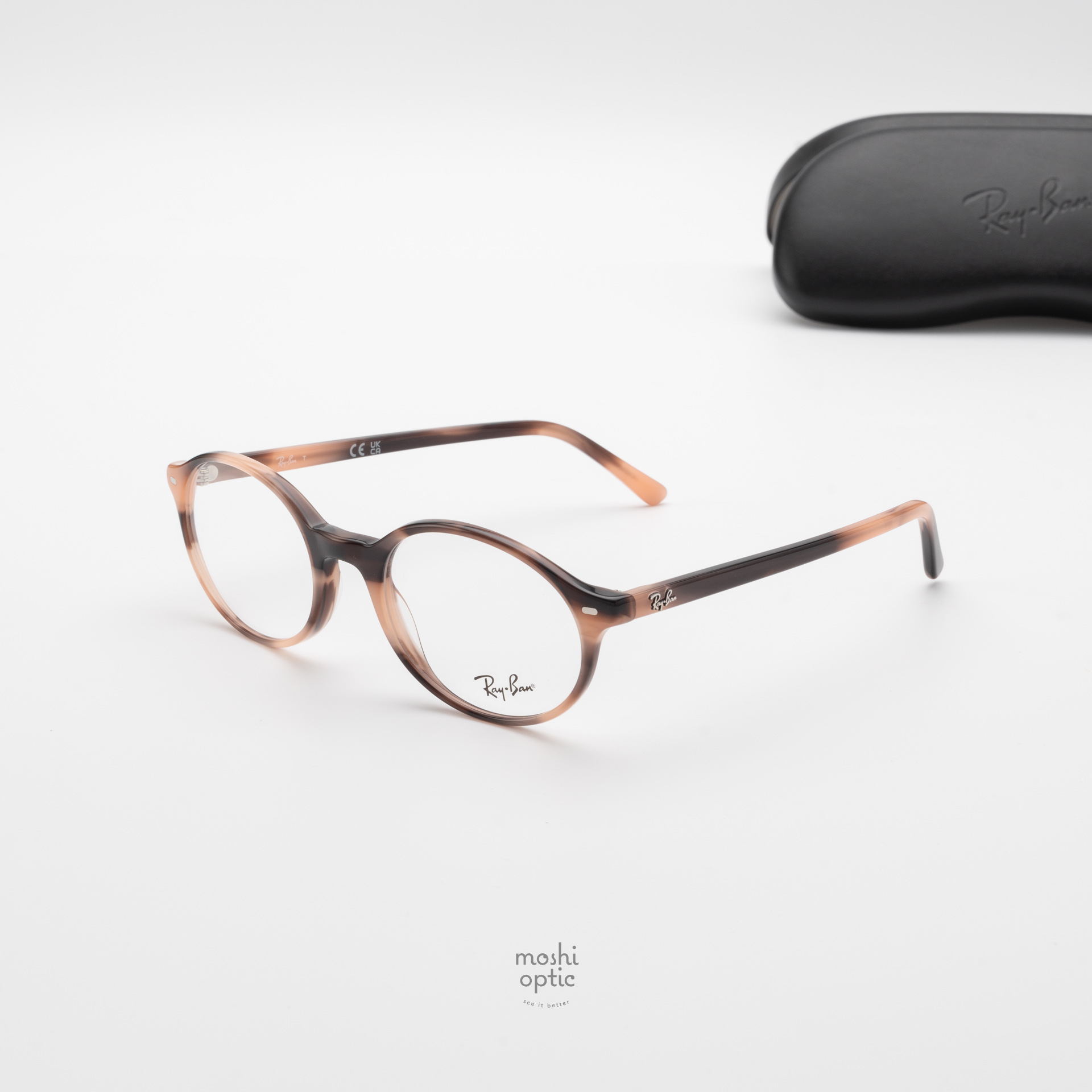 Ray-Ban RX5429 German 8358 Striped Pink