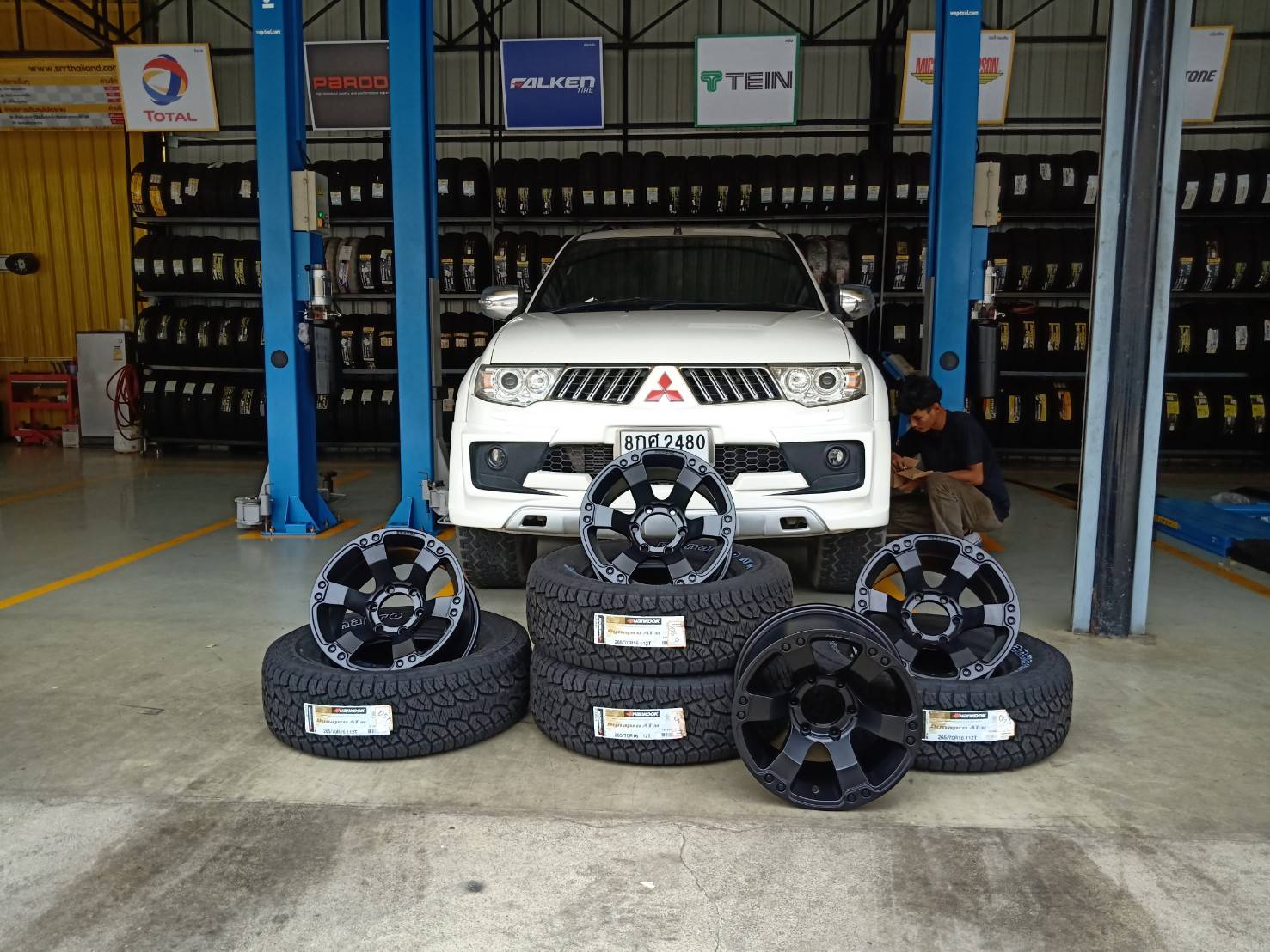 ล้อ PARODI ROAR ขอบ16 ใส่ PAJERO