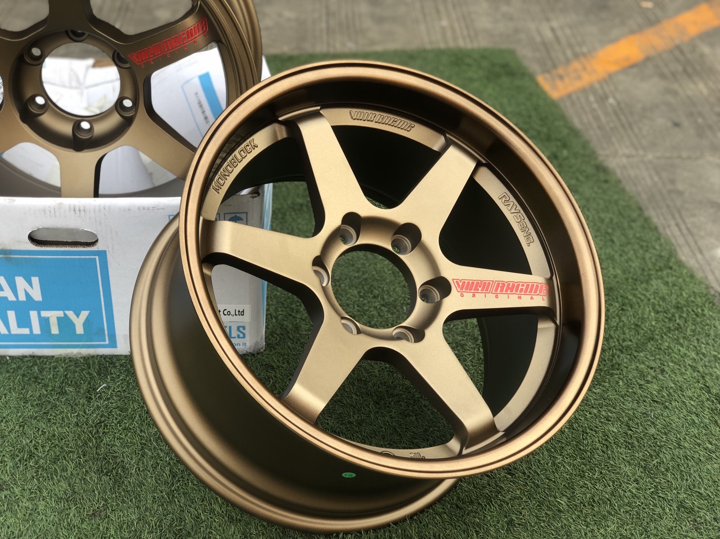 TE37หยอดแดง JAPAN QUALITY ขอบ18