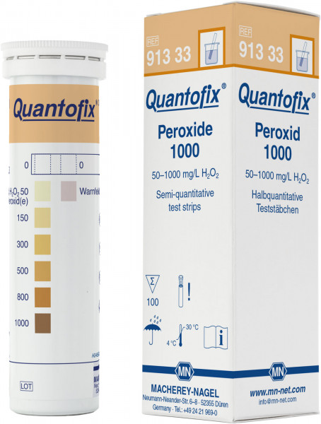 QUANTOFIX® Peroxide 1000 91333 กระดาษทดสอบเปอร์ออกไซด์1000